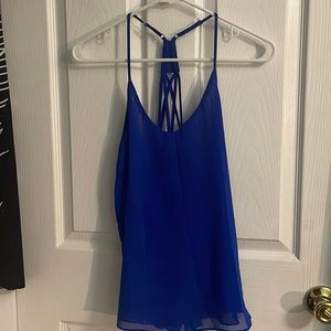 Blue Tank Top
